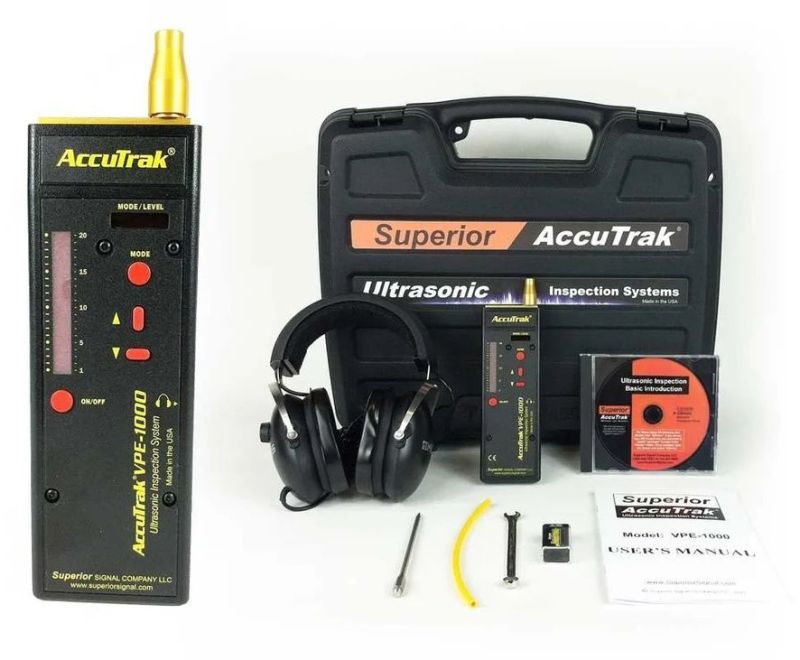 Digital Ultrasonic Air & Gas Leak Detector