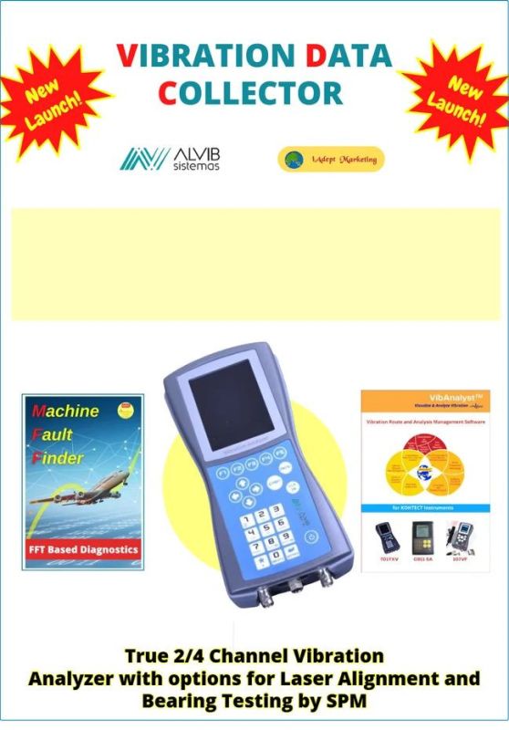 Four Channel Vibration Data Collector and Balancer