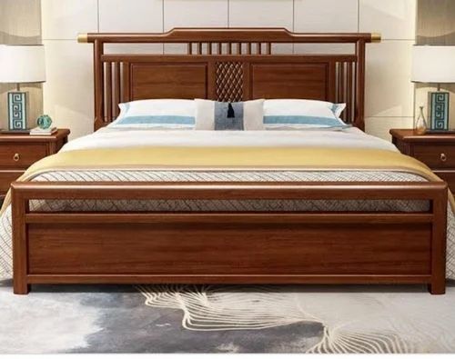Modern Wooden King Size Bed with Storage