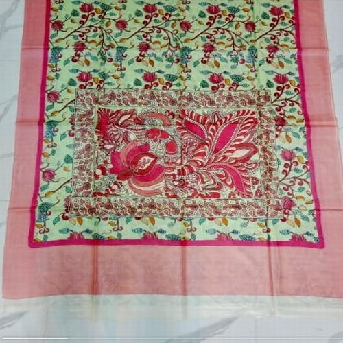 Pure Linen Digital Print Saree