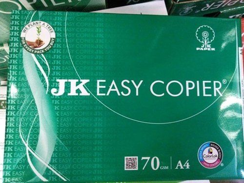 70 GSM Jk Easy Copier Green  A4 Size Papers