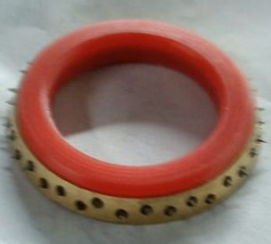 Temple Ring Brass Plastic PU Rubber