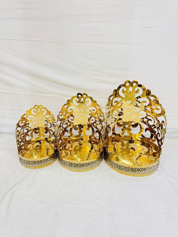 Crown Type Designer Plate Stand