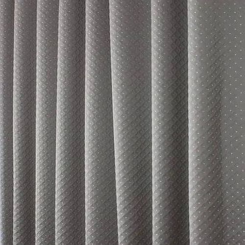 Grey Texture Fabric Curtain