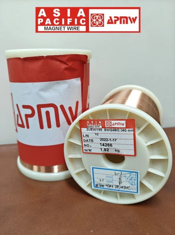 SWG 48 Asia Pacific Magnet Enameled Copper Wire