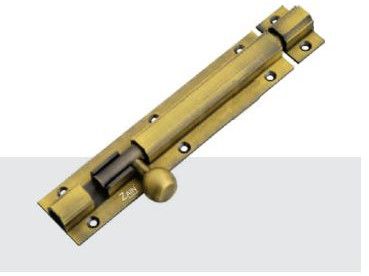 10 Mm Golden Brass Hex Tower Bolt