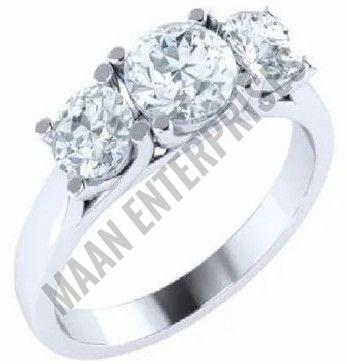 Artificial Diamond Solitaire Ring