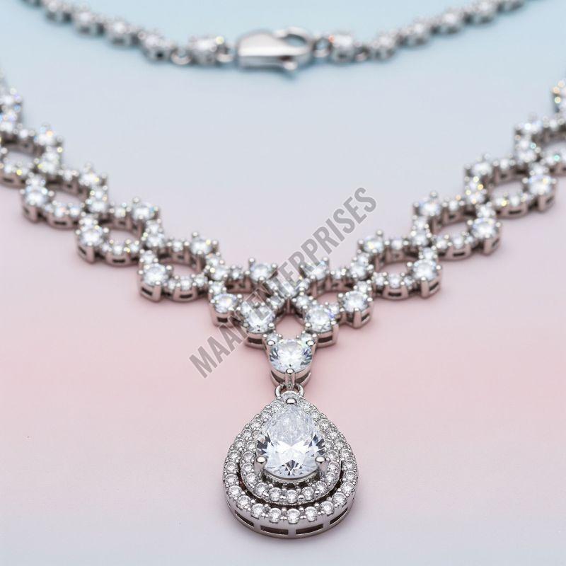 Bridal Artificial Diamond Necklace