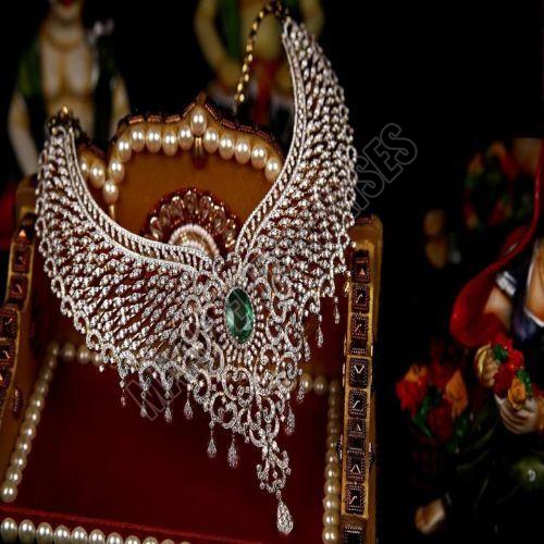 High End Artificial Diamond Bridal Set