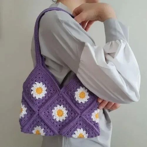 Fancy Crochet Handbags