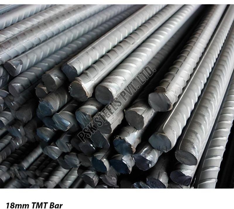 18 Mm TMT Steel Bar
