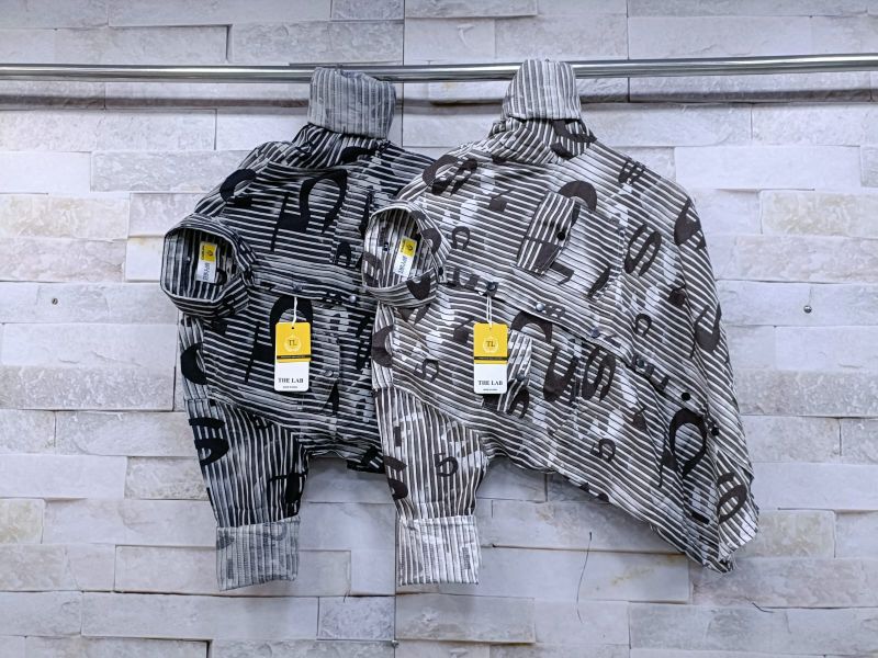 Mens Full Sleeve Printed Shirt