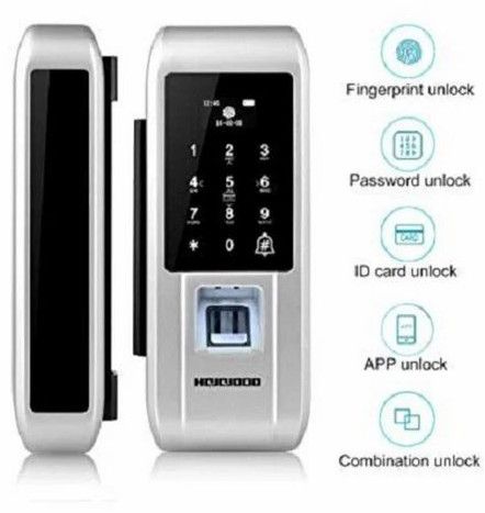Fingerprint Glass Door Lock