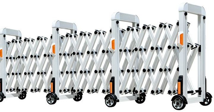 mild steel manual retractable gate