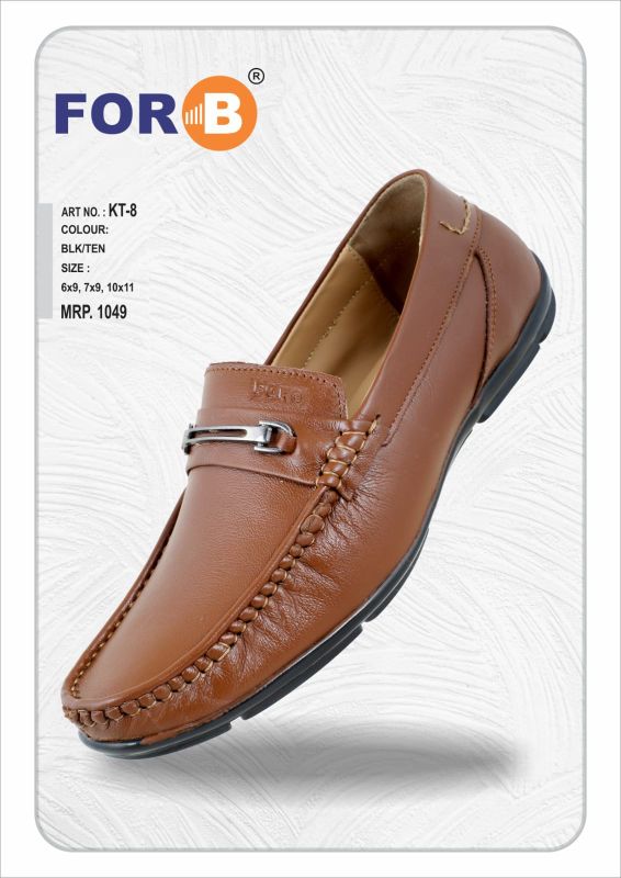 Men Tan Loafer Shoes