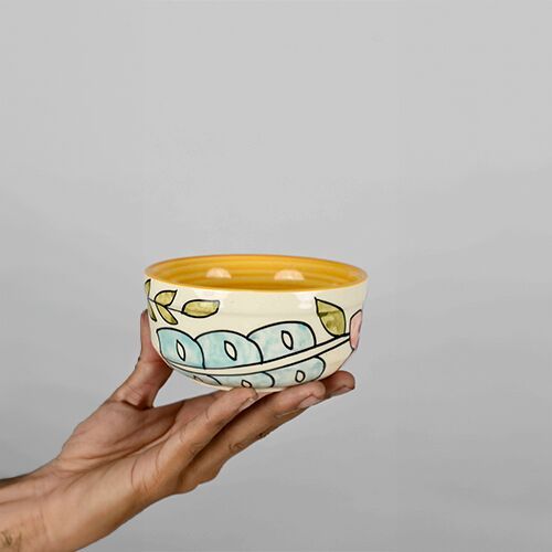 Sunshine Meadow Ceramic Bowl