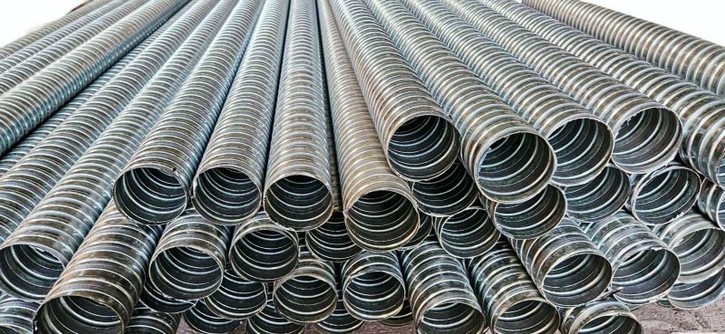 GI Corrugated Duct Pipes