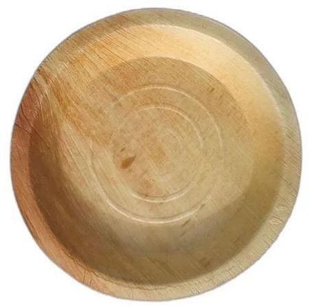 6 Inch Round Areca Leaf Plate