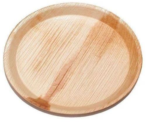 8 Inch Round Areca Leaf Plate