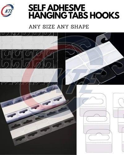 Adhesive Plastic Hang Tabs Hanger