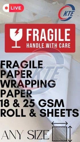 White Saree Packing Paper