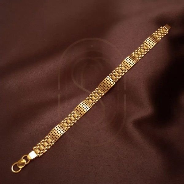 Casual Gold Men Bracelet