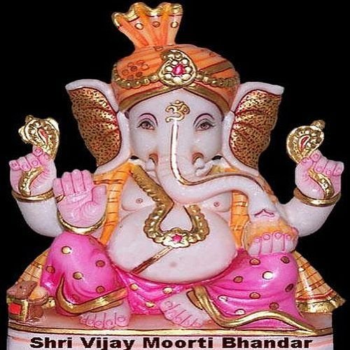 Lord Ganesha Marble Statue