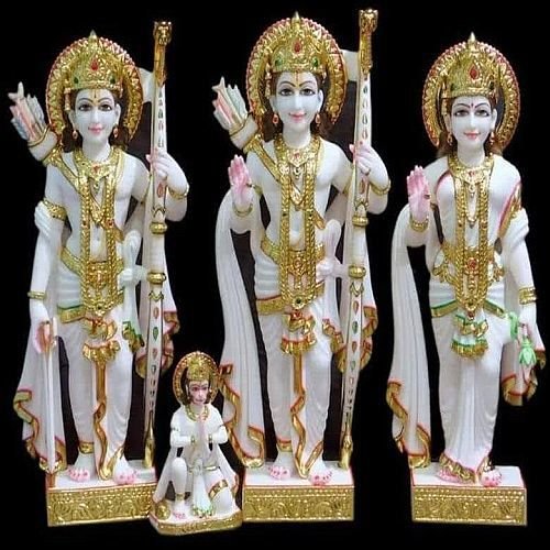 RAM Darbar Marble Statue