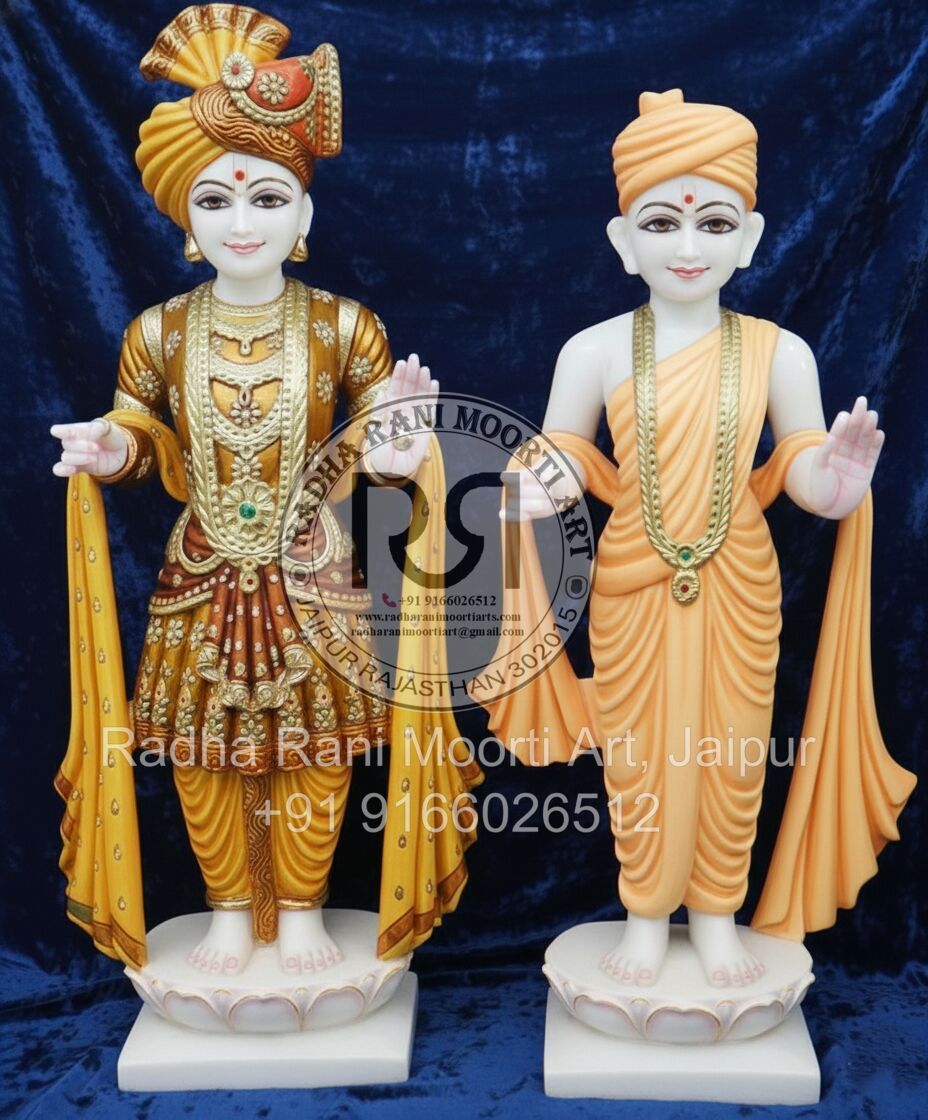 Marble Swami Narayan Statue