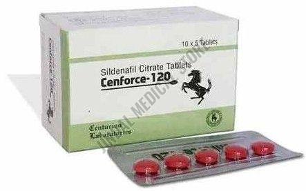 Cenforce 120mg Sildenafil Citrate Tablet