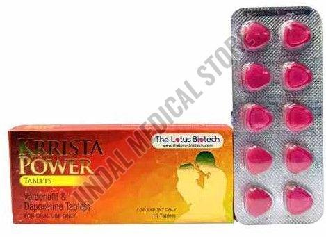 Krrista Power Vardenafil Dapoxetine Tablet