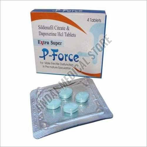 Super P-Force Sildenafil And Dapoxetine Tablet