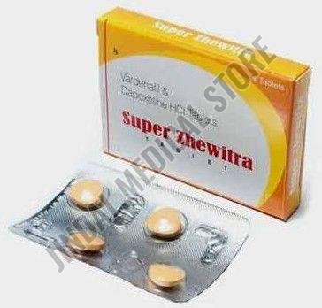 Super Zhewitra Vardenafil And Dapoxetine Tablet
