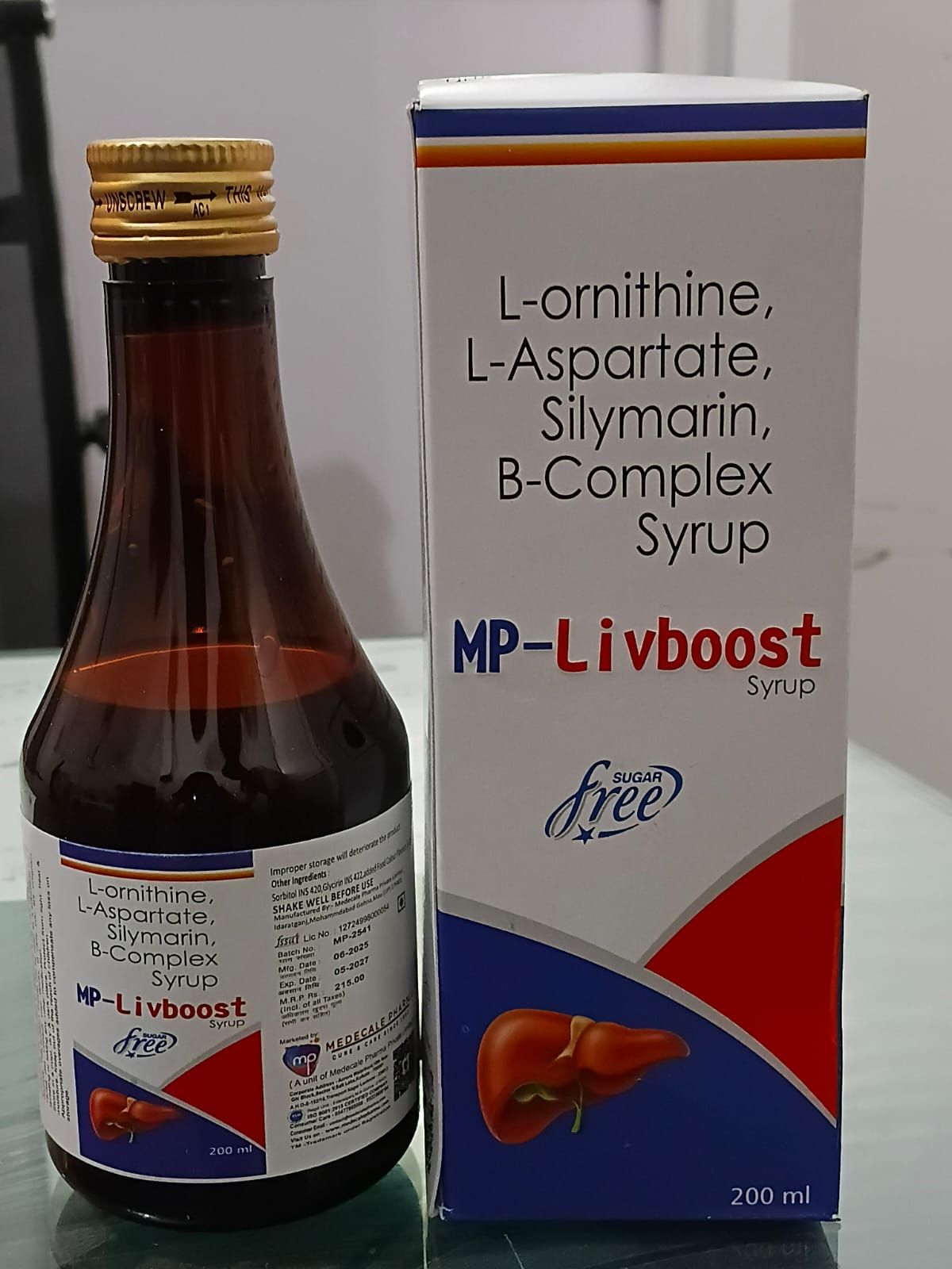 200ml MP-Livboost Syrup