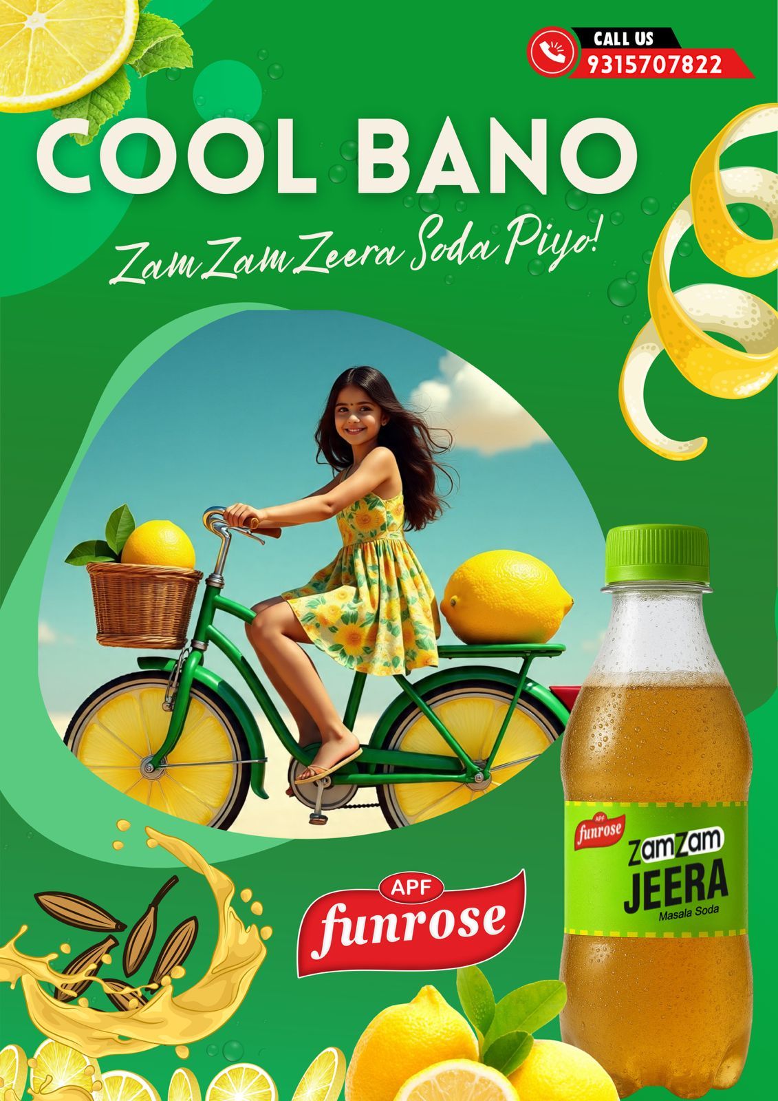 Funrose Jeera Masala Soda Drink