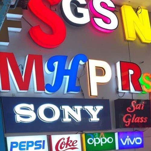 Acrylic Glow Letters