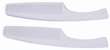 Plastic White Hotel Hair Combs