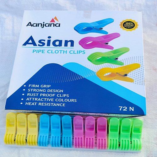 Asian Pipe Cloth Clips