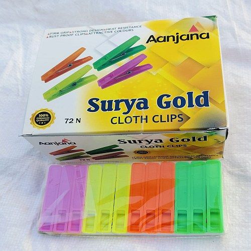 Surya Gold Cloth Clip