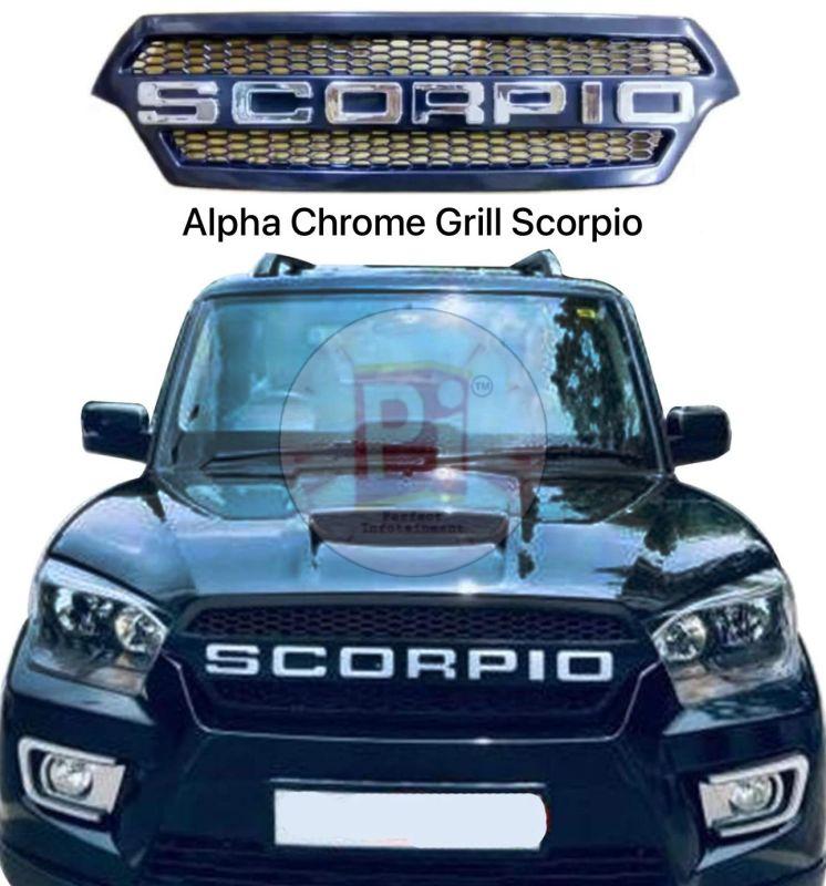 Scorpio Alpha Chrome Grill