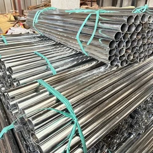 Chrome Polished Mop Stick