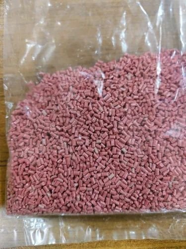 Pink ABS Plastic Granules