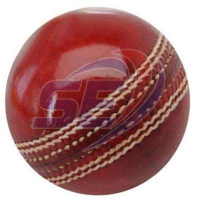 Red Cricket Leather Ball