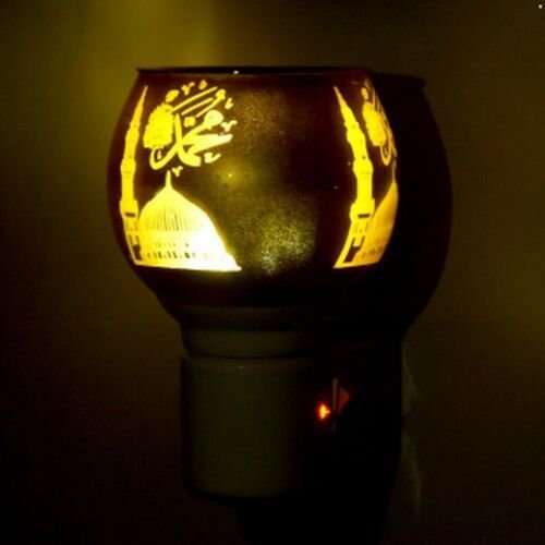 Mosque Minaret Calligraphy Plug Night Lamp
