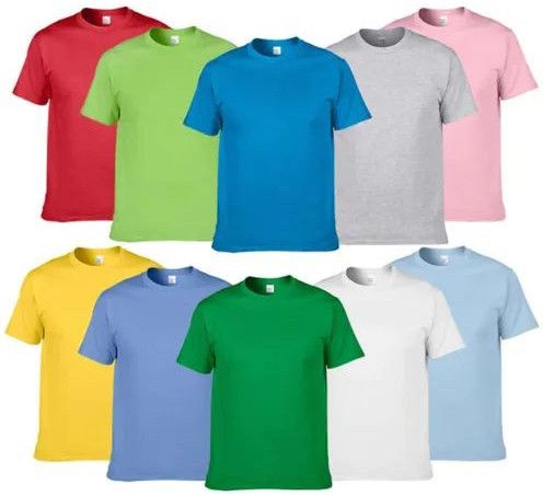 Mens Half Sleeves Round Neck T Shirt