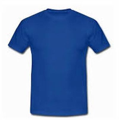 Mens Solid Color Casual T Shirt