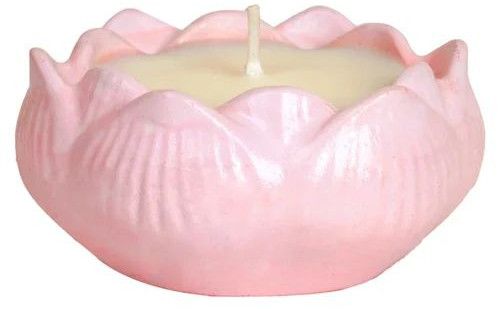 Lotus Concrete Jar Paraffin Wax Candle