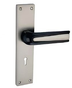 Black Matte Zinc Mortice Handle