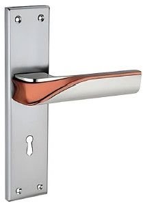 Silver Finishing Zinc Mortice Handle