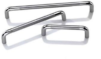 Silver Glossy Stainless Steel Cabinet Handle